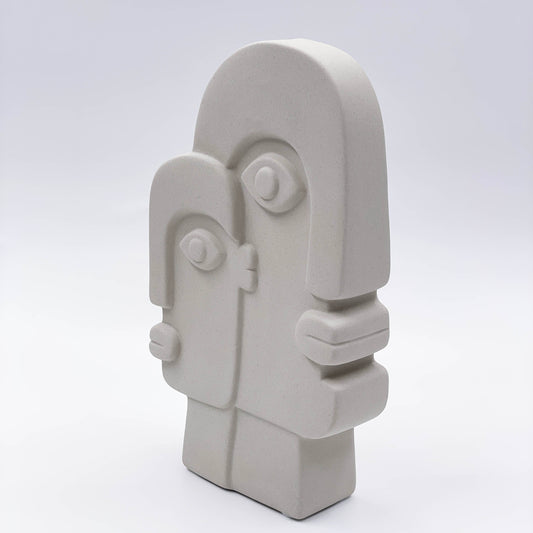 Gemini Abstract Face Vessel