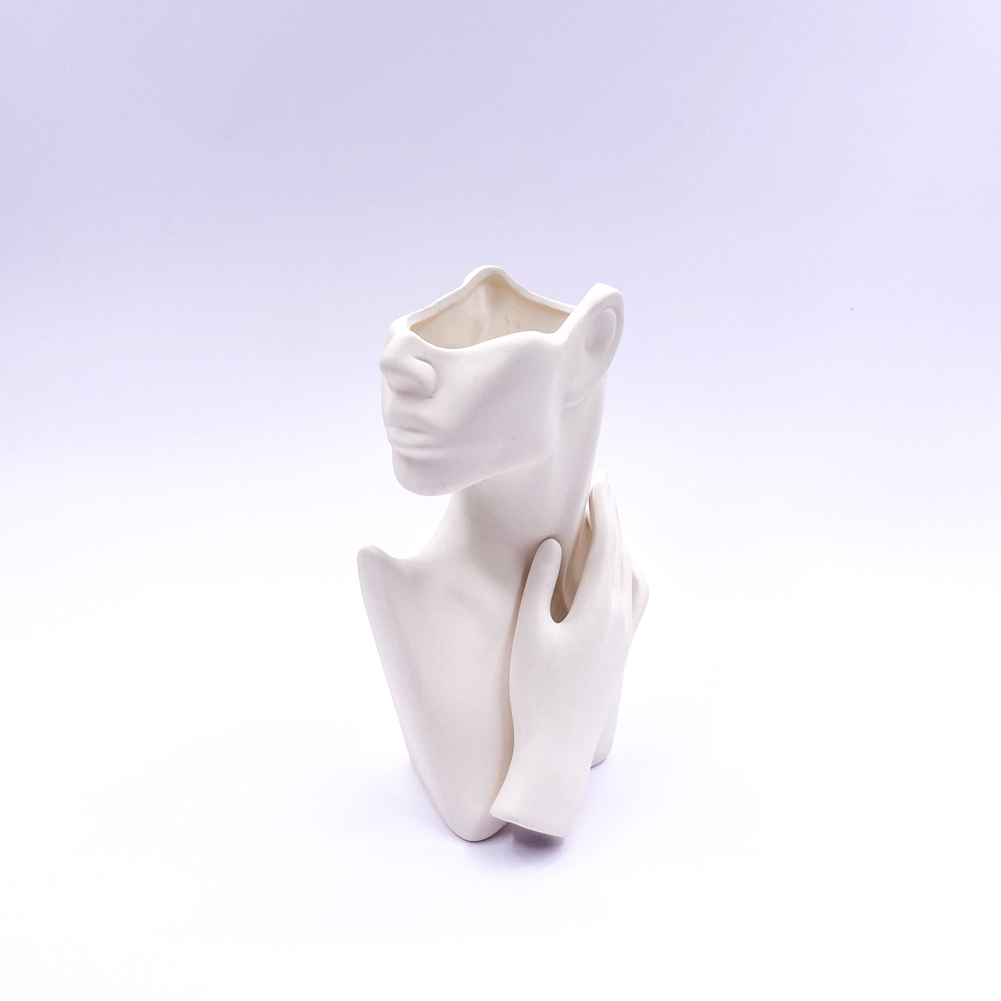 Dion Bust Ceramic Vase