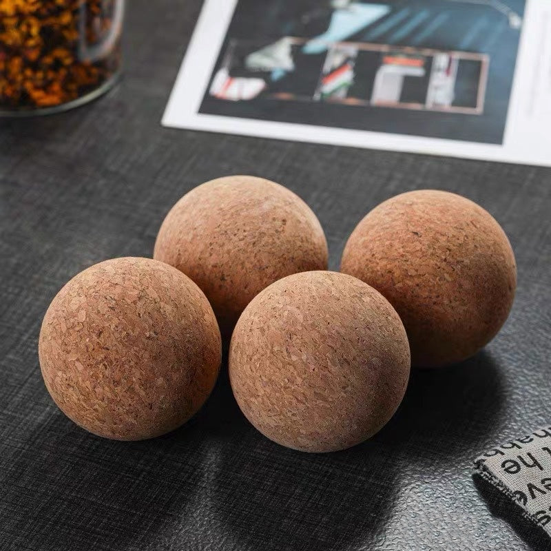 Cork Ball Glass Storage Jars