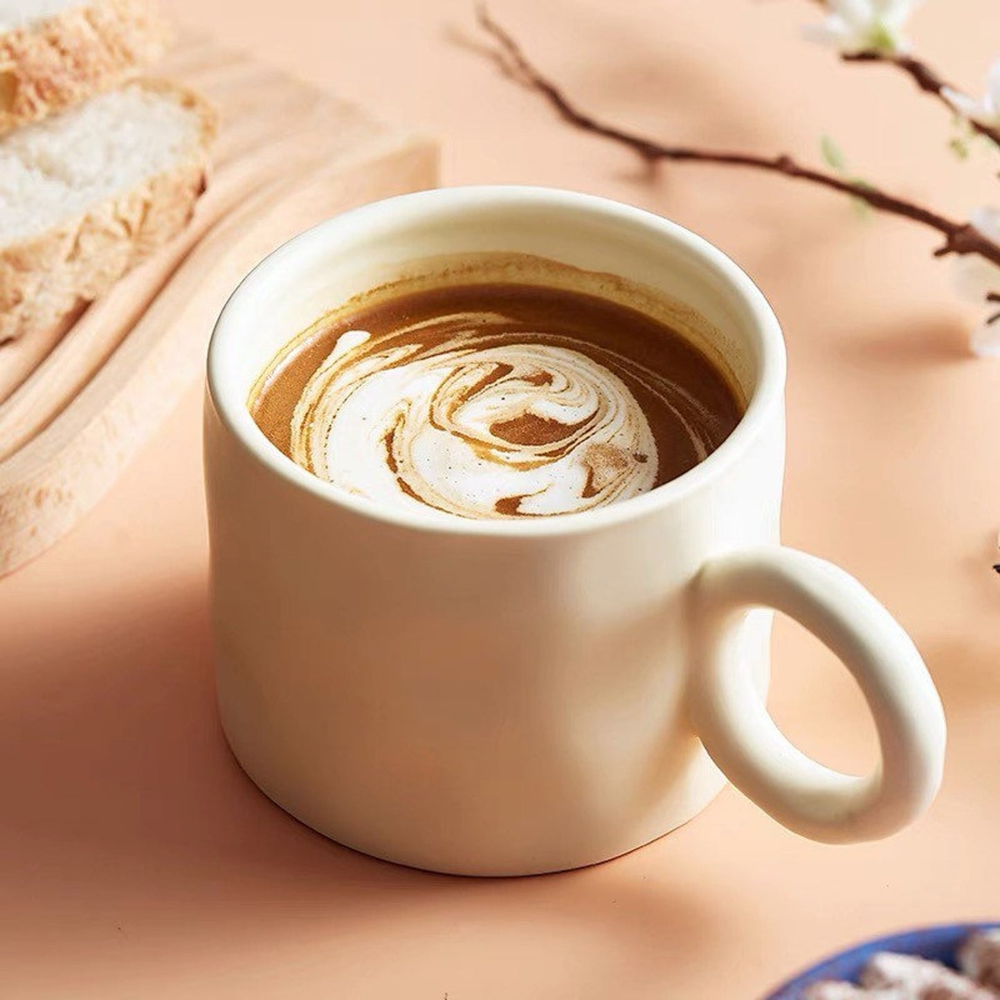 Large Textured Ceramic Mug (16oz)