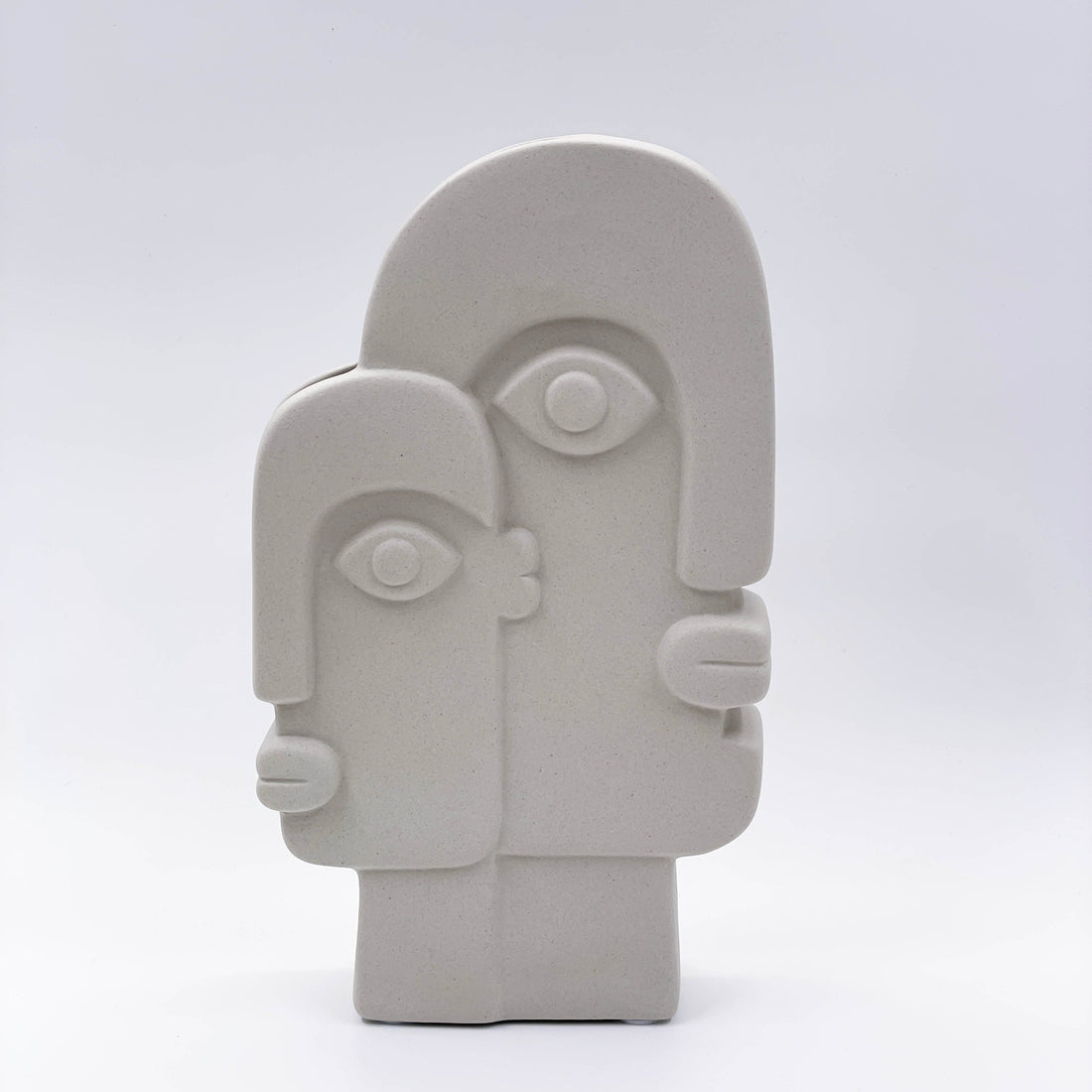 Sculptural ceramic vessel styled as a coffee table centrepiece