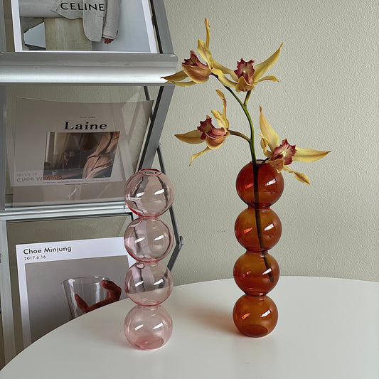 Mixed glass vases for wedding ceremony styling