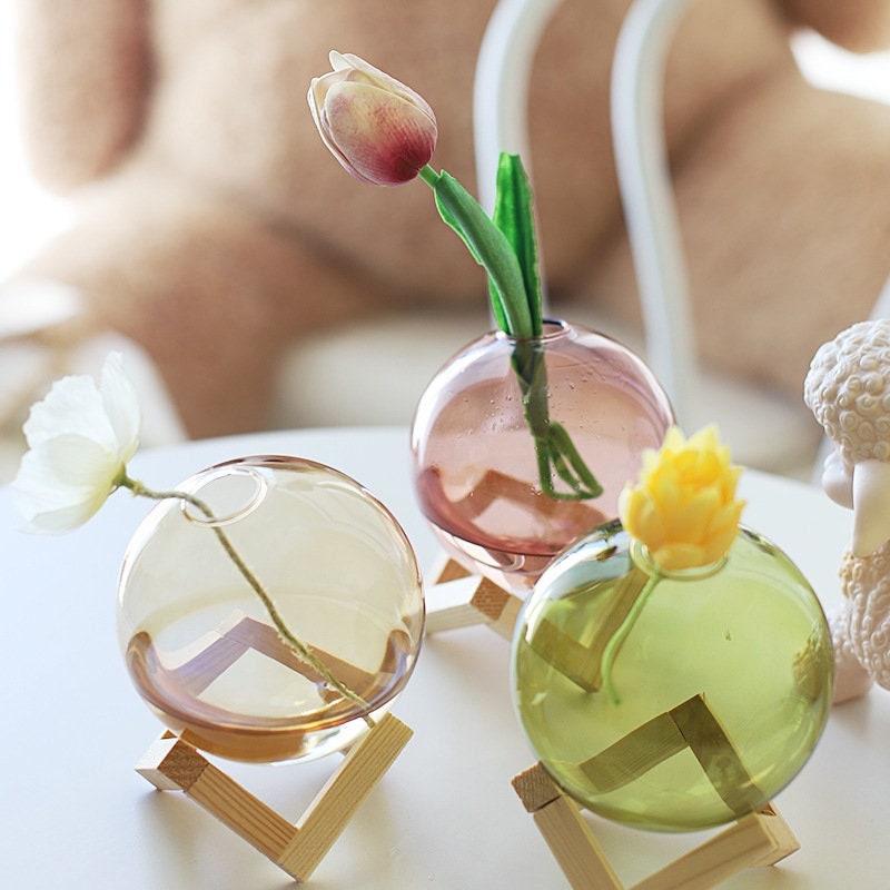 Bubblegum Glass Vase