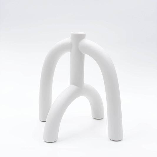 Arc Ceramic Candle Holder