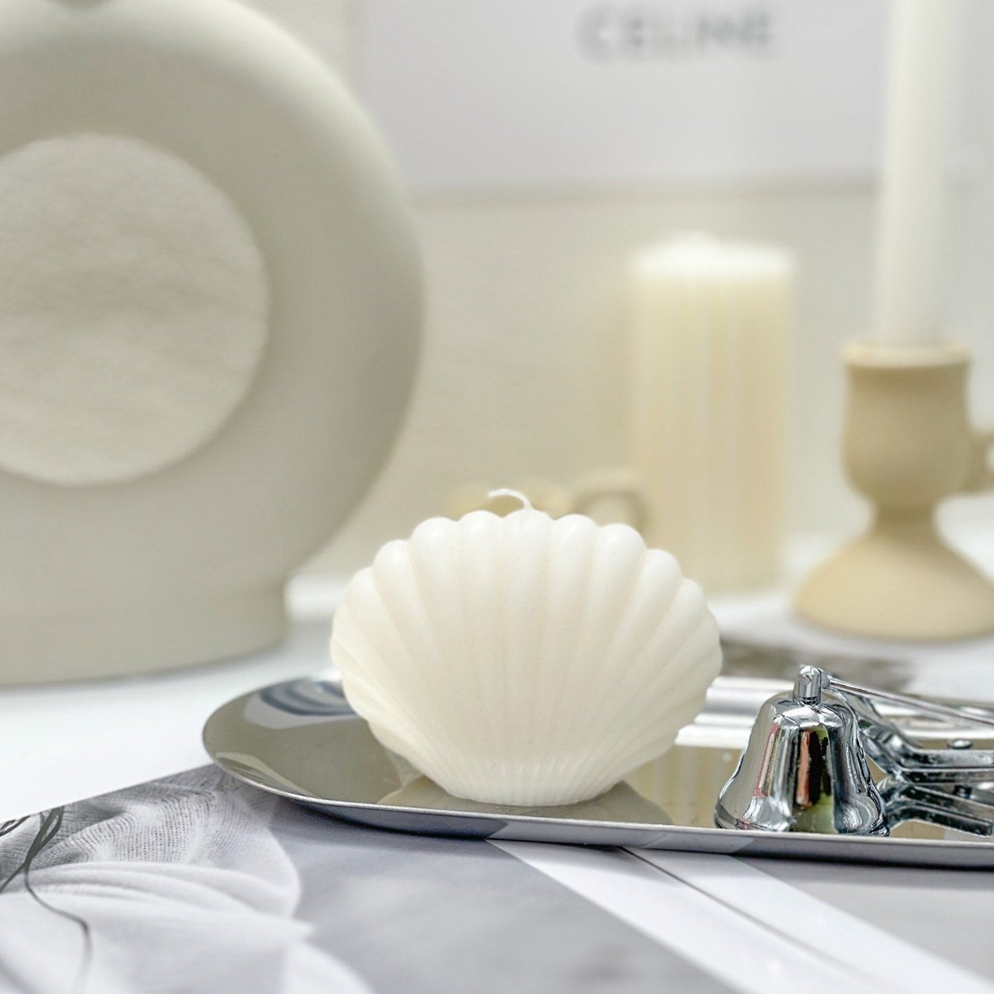 Natural Soy Clam Shell Candle