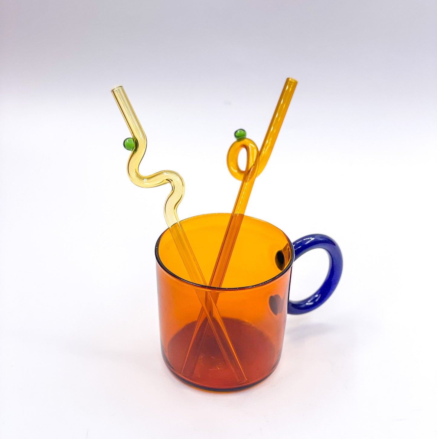 Retro Glass Straws, retro homeware, cute straws, drink stirrers, cocktail straws, cute gift