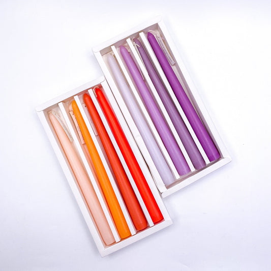 Gradient Taper Candles, long candles, centrepieces, table decorations, tall Candles, candlesticks, Room Decor, Dinner candle, party supply